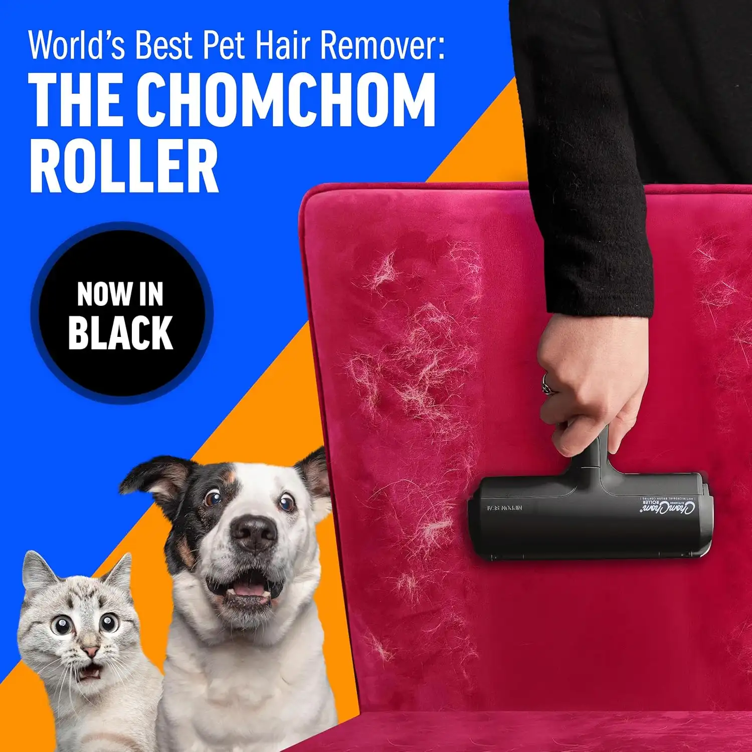 ChomChom Roller Pet Hair Remover - Black Classic - image 2