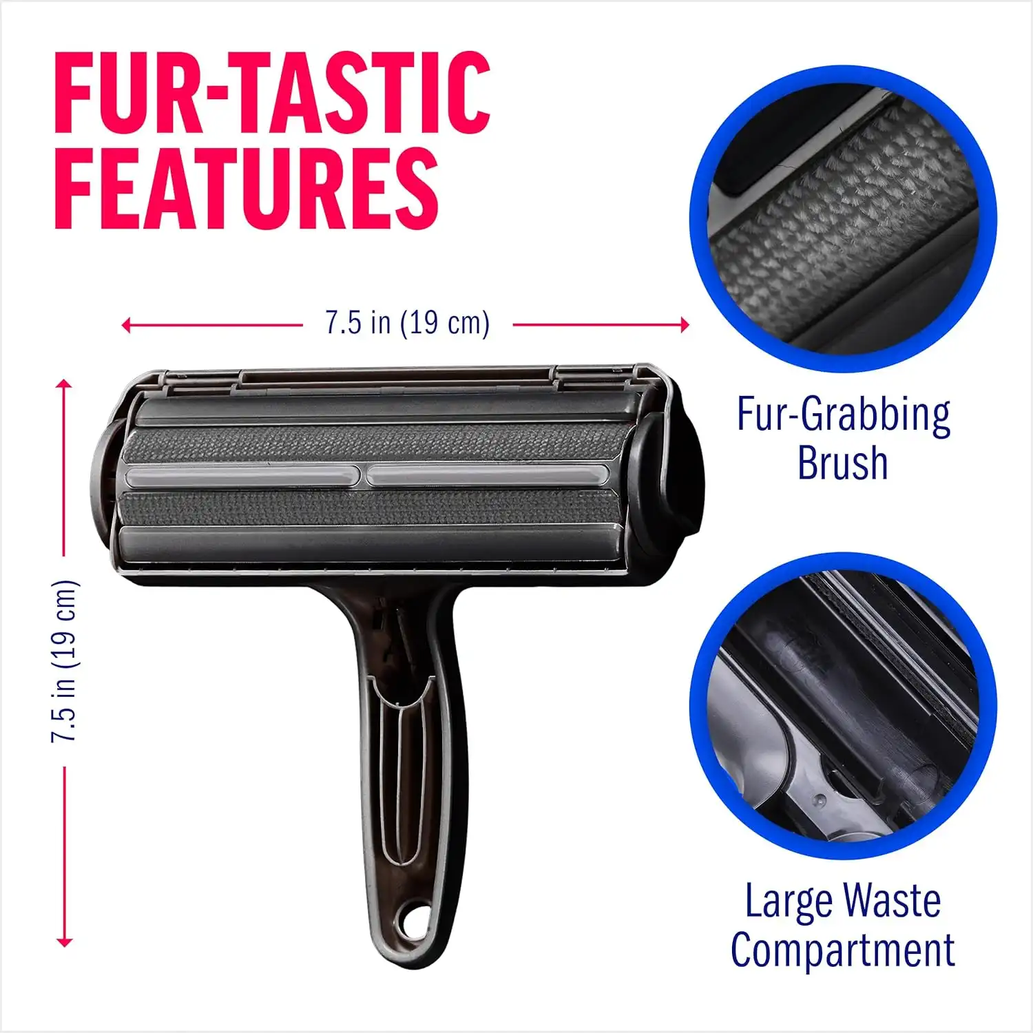 ChomChom Roller Pet Hair Remover - Black Classic - image 7