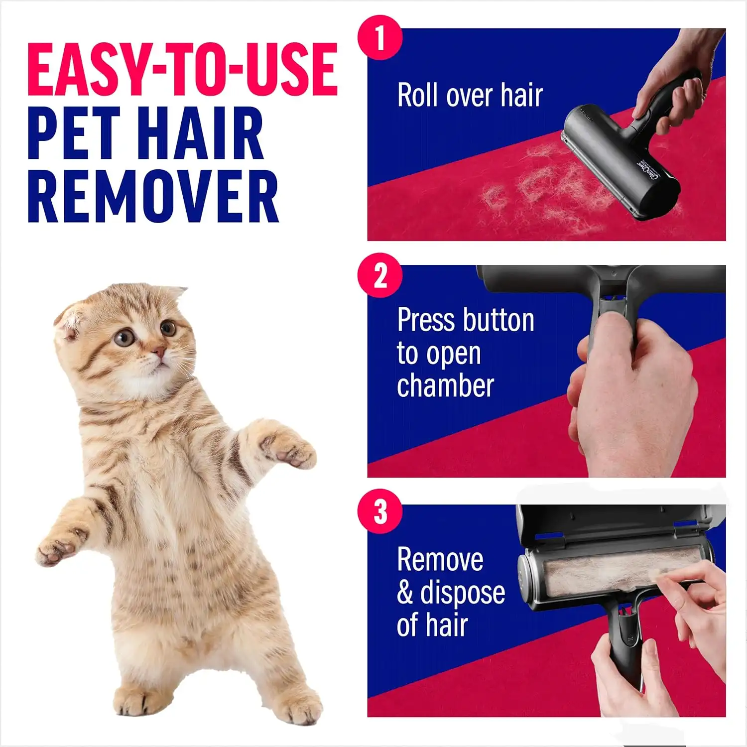 ChomChom Roller Pet Hair Remover - Black Classic - image 5