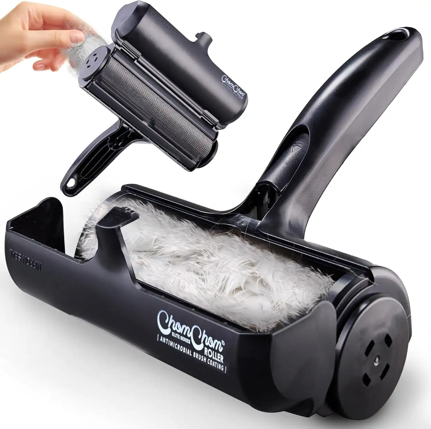 ChomChom Roller Pet Hair Remover - Black Classic