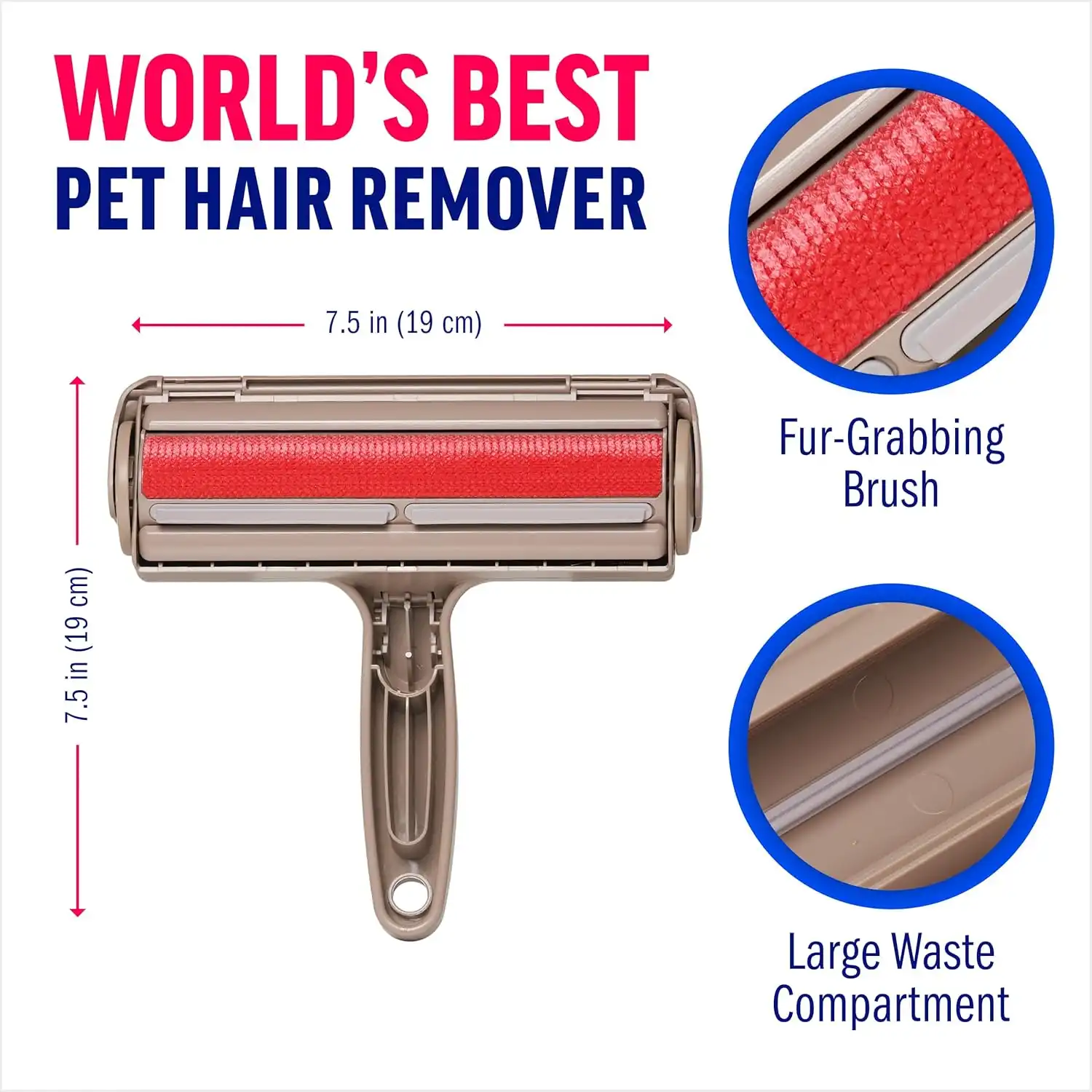 ChomChom Roller Pet Hair Remover - Limited Edition Dog Design - image 7