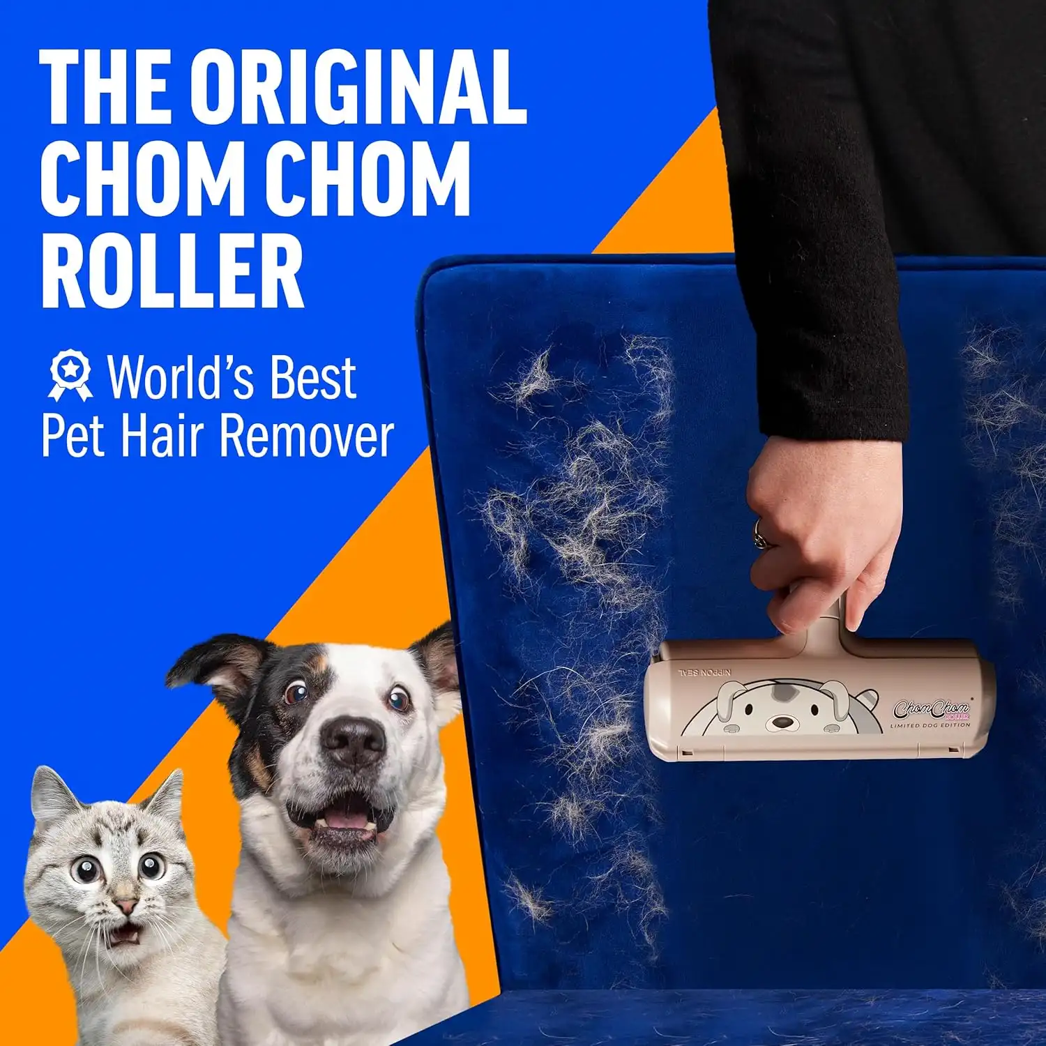 ChomChom Roller Pet Hair Remover - Limited Edition Dog Design - image 2