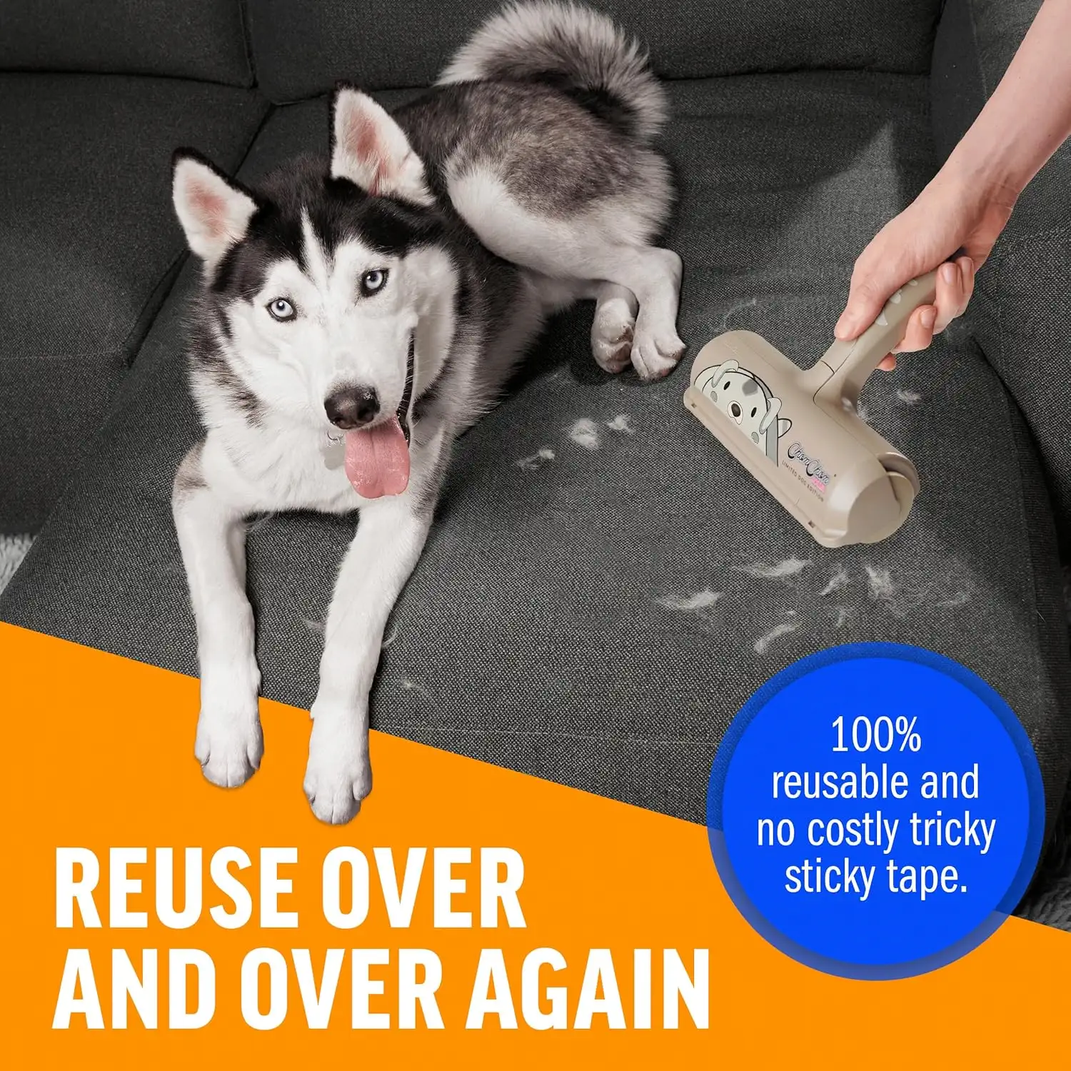 ChomChom Roller Pet Hair Remover - Limited Edition Dog Design - image 3