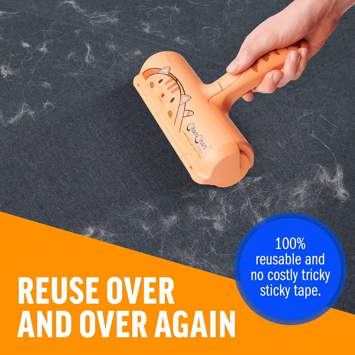 ChomChom Roller Pet Hair Remover - Limited Edition Cat - image 2