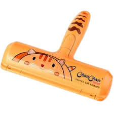 Orange Chom Chom cat edition pet hair remover.